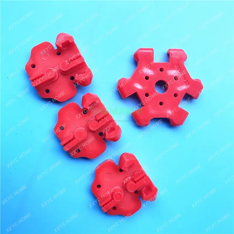 High precision Kossel Fisheye effector carriage plastic injection molding set + carbon rods for DIY Kossel Delta 3D printer