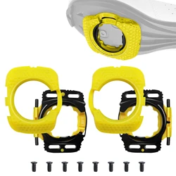 Bike Part Bicycle Quick Release Cycling Shoes Cleats Self-locking Aerodynamic Pedal Cover With Screws For WAHOO SpeedPlay Zero