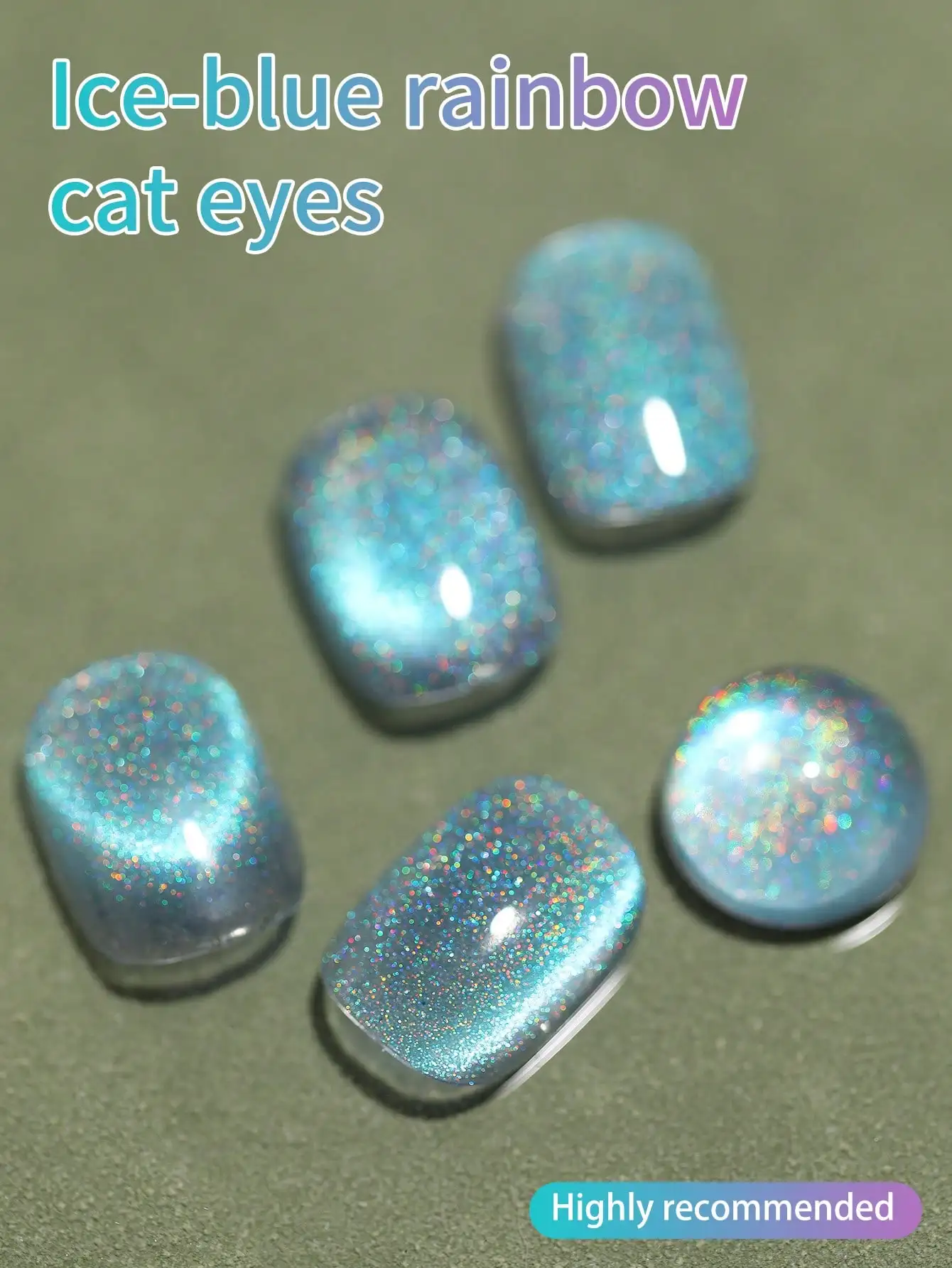 XEIJAYI 1 szt. Lakier do paznokci żelowy efekt kociego oka, brokatowy lakier z cekinami, usuwalny lakier UV, do zdobienia paznokci, odpowiedni do projektowania zdobień.