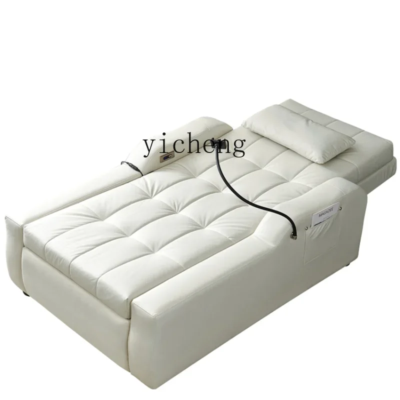 X6-2 Multi-Functional Electric Lifting Sofa Bed Dual-Use Single Recliner Lunch Break Household Disposable Fabric Sofa