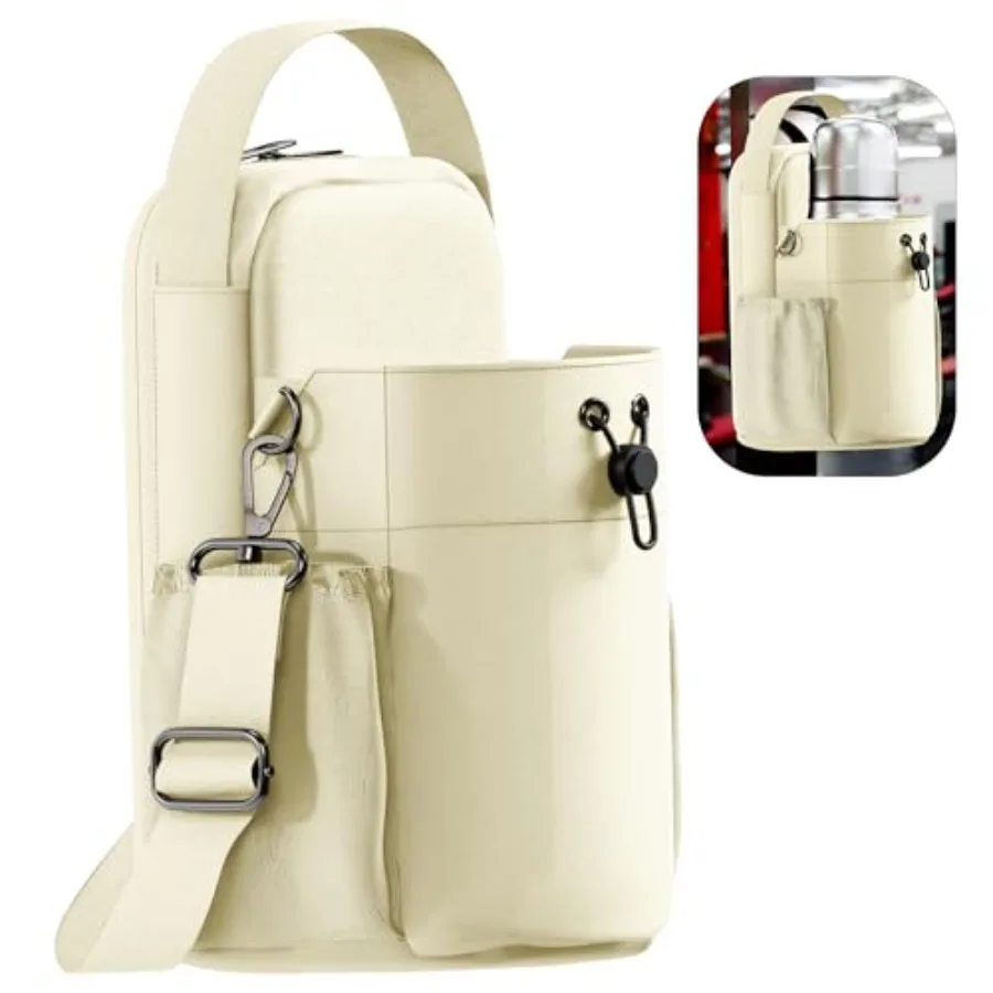 CORDOBA and CO. Magnetic Gym Bag Man Woman Super Strong Magnetic Bottle Bag 11LB Weight Capacity Crossbody Gym Water Holder