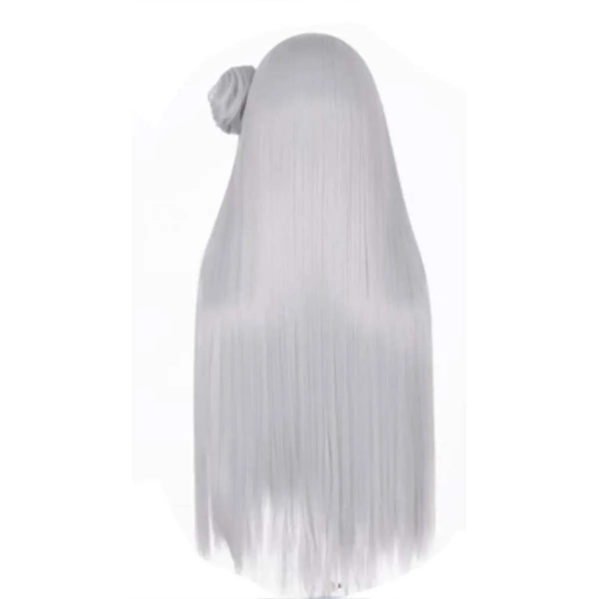 Women Anime Vampire Knight Maria Akai Cosplay Long Silver White Heat Resistant Synthetic Hair Wig view 3