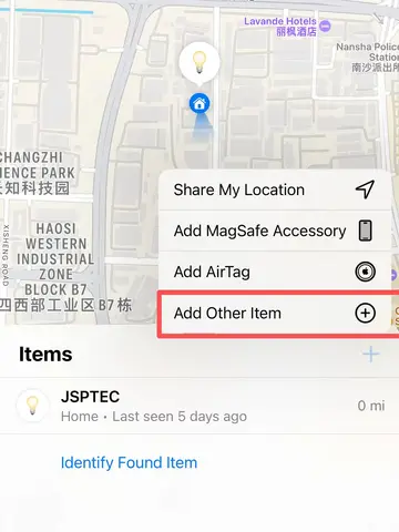 JSPTEC Airtag Bluetooth GPS Trackers IPX 5 Waterproof Sport Tracking Find My Elderly Kids Pets Available Mini Finders For IOS