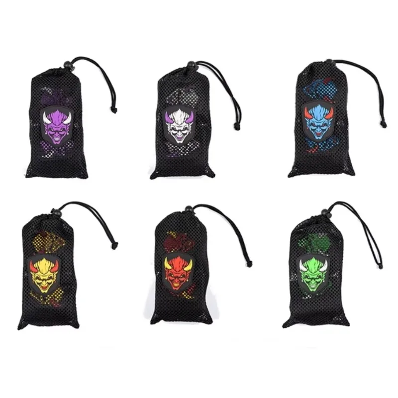 

1 Pair Wrist Wraps Cool Demon Weight Lifting Wrist Support for Gym Fitness Training Weightlifting Wrist Straps with Thumb Loop