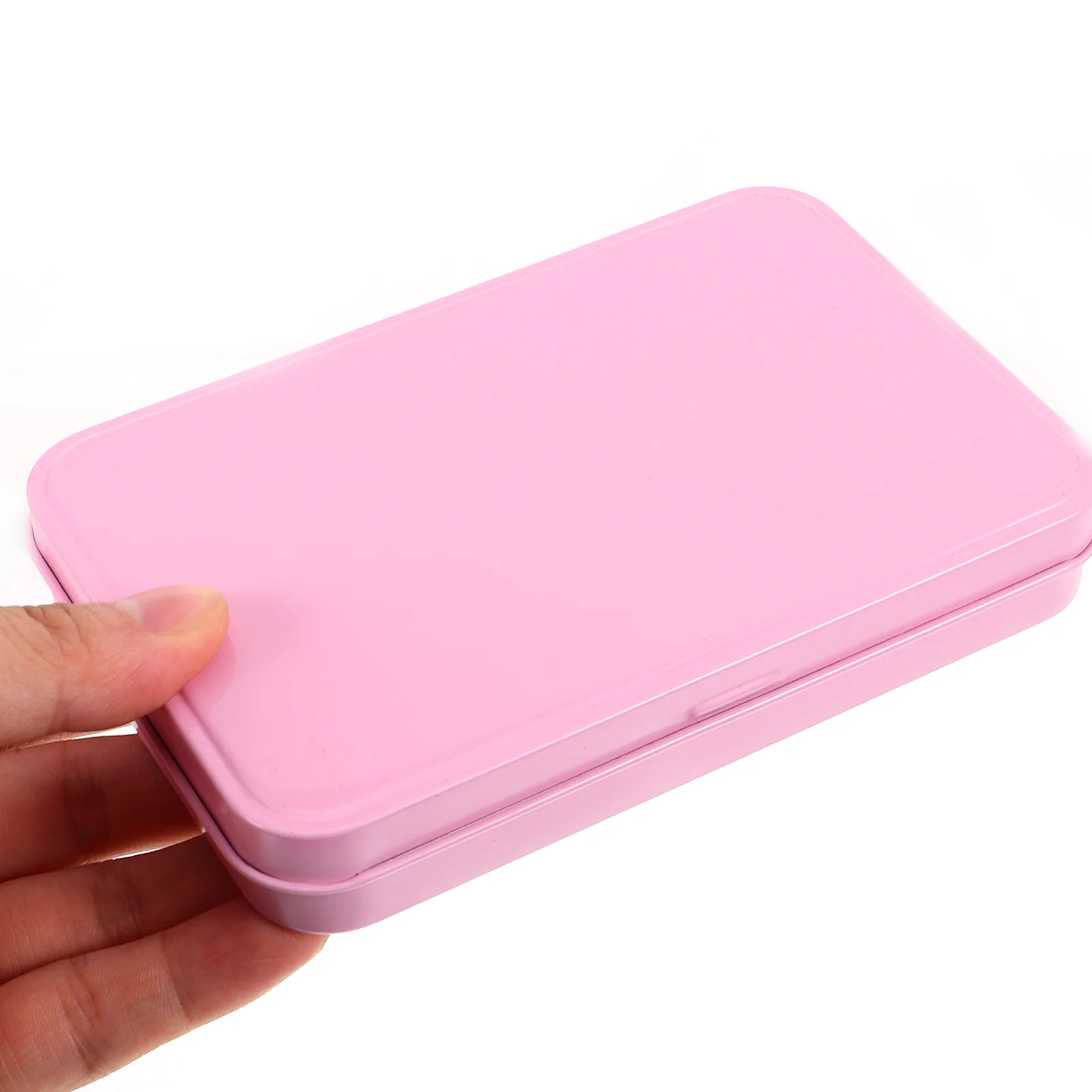 

1Set Watercolor Paint Box Large Iron Compartment Storage Durable Art Pigment Holder Portable Painting Organizer