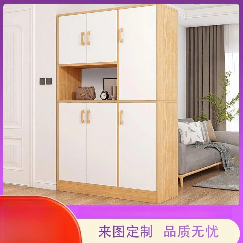 

Shoe cabinet household door home storage 2025 new popular simple locker against the wall entrance integrated cabinet shoe rack