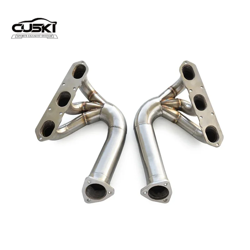 High performance exhaust components suitable for Porsche 996 3.4 3.6 1997-2006 stainless steel exhaust manifold