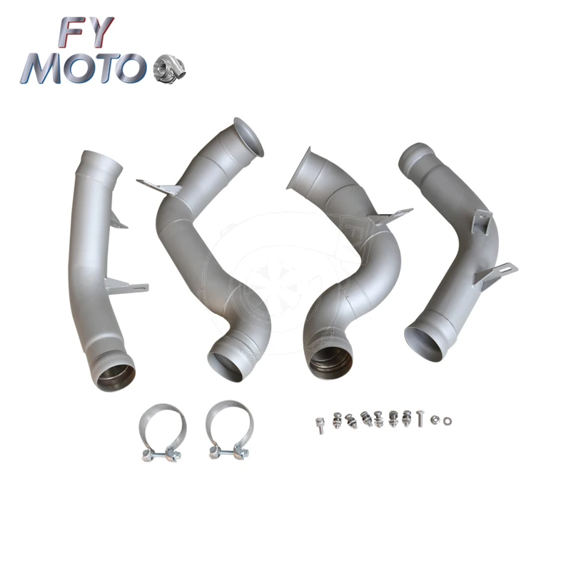 Exhaust Downpipe for Mercedes Benz W213 M178 E63 AMG V8 with ceramic coating
