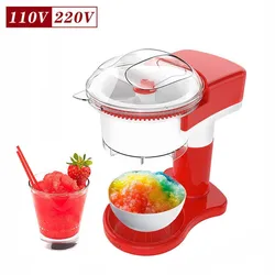 Small shaved ice machine Home electric ice maker Ice breaker slush machine Hail ice machine slush machine