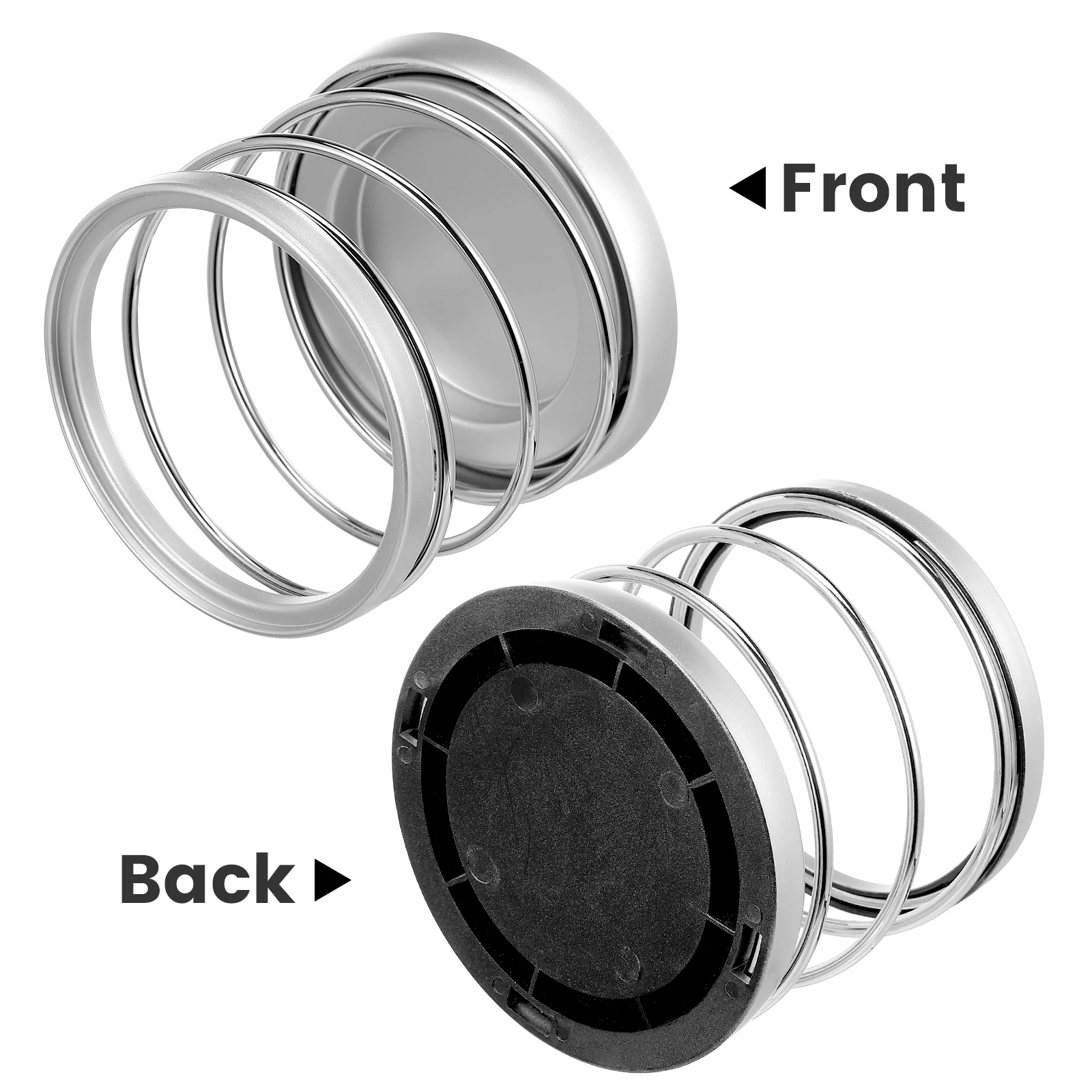 

Car Cup Holder Foldable Drink Holders ABS Steel Dashboard Organizer Storage Bottle Inserts Strong Adsorption Car Accessories