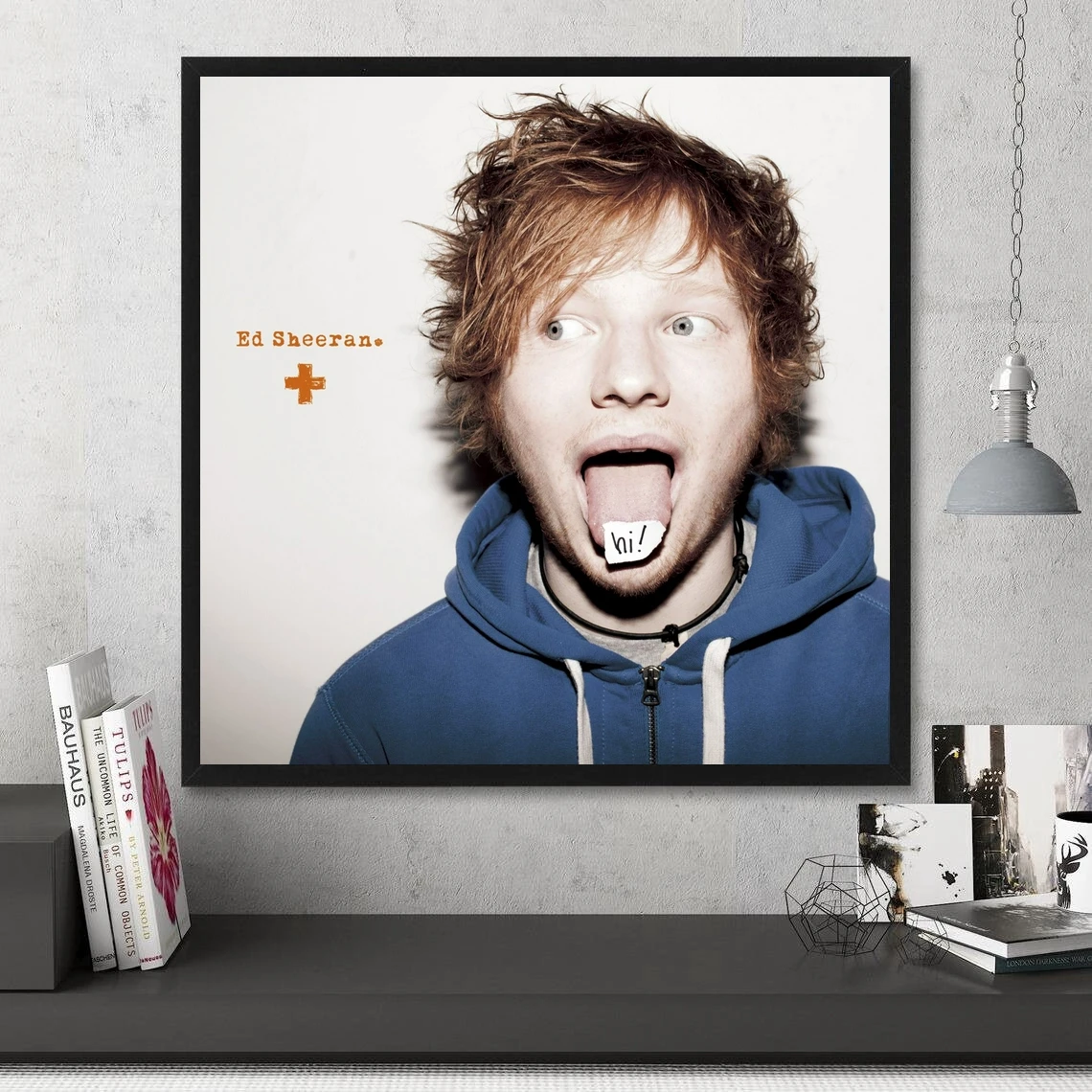 Ed Sheeran + Music Album Poster Canvas Art Print Home Decor Wall Painting ( No Frame )