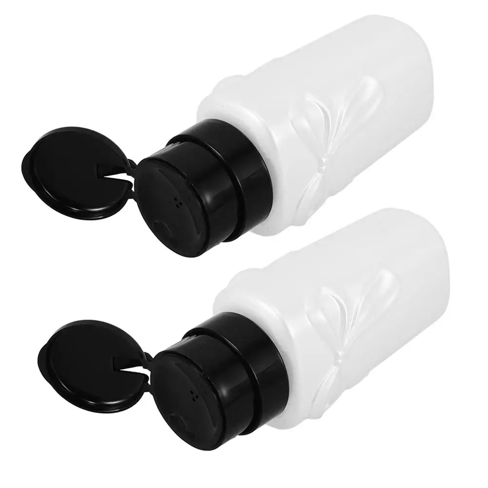 

3 Pcs Bottled Makeup Remover Dispenser Pump Nail Polish Empty Small Plastic Press Pumping