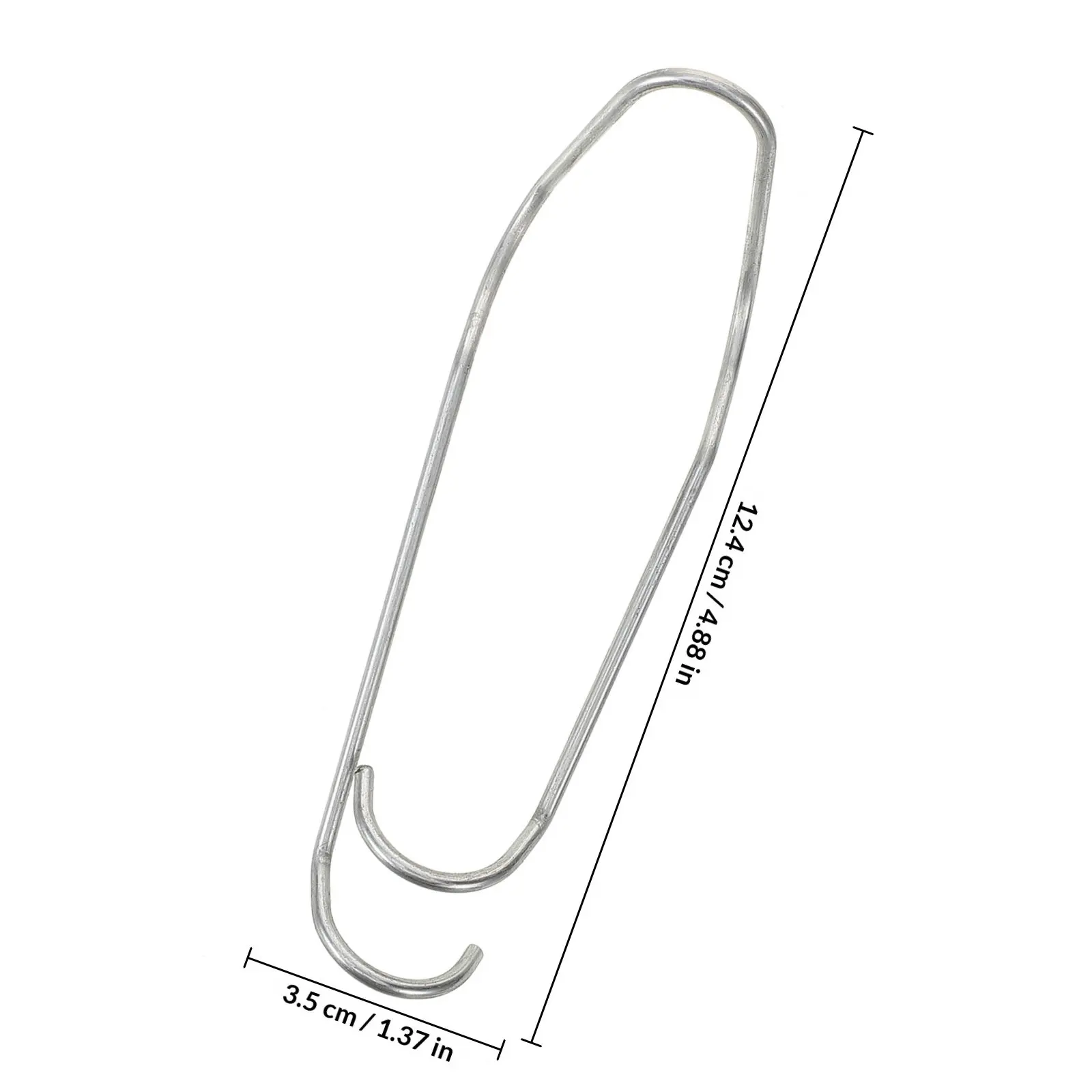 20Pcs 16Mm Heavy-Duty Silver Steel Plant Trellis Clamps for Tomato Cages Vegetable Vines Greenhouse Construction Garden