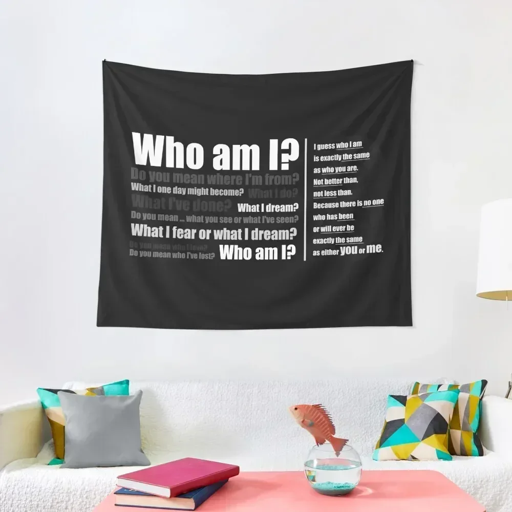 

Sense8 - Who Am I Tapestry Wall Tapestries Room Decor Aesthetic Custom Tapestry