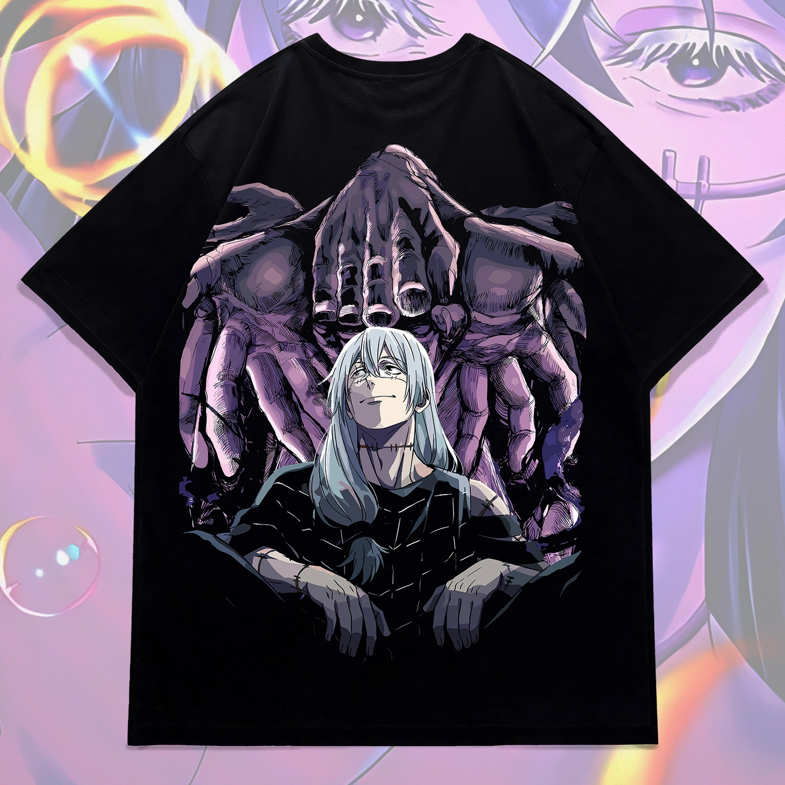 2026 Summer Jujutsu Kaisen Retro Cosplay T-shirt Men's Super Casual Cotton Printed Short-sleeved Unisex Children's Sports Shirt