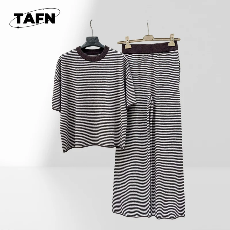 

High-End Quality High-End Old Money Style Wear Elegant Outfit Beautiful Fashion Women’s Slim Fit Pants Set with MatchingAG1433
