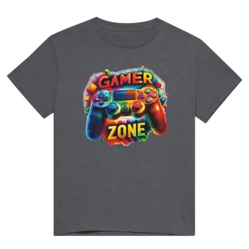 

Gamer Zone Heavyweight Cotton T-Shirt - 100% Cotton, Durable & Relaxed Fit