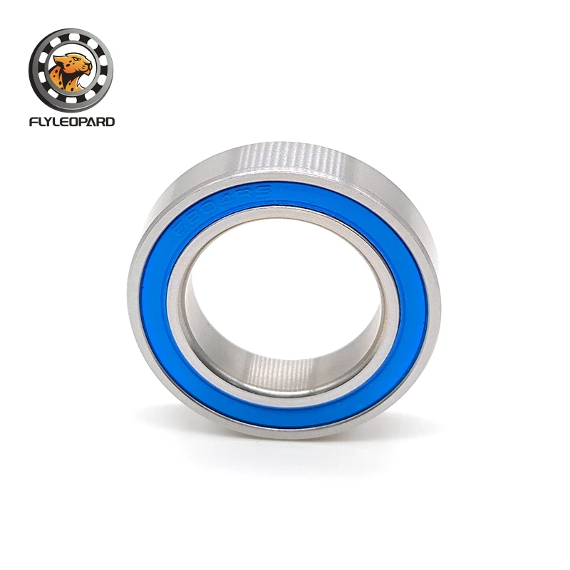 10PCS 6804RS Bearing  20x32x7 mm ABEC-7 Bicycle  Ball Bearings 6804-2RS Blue Sealed