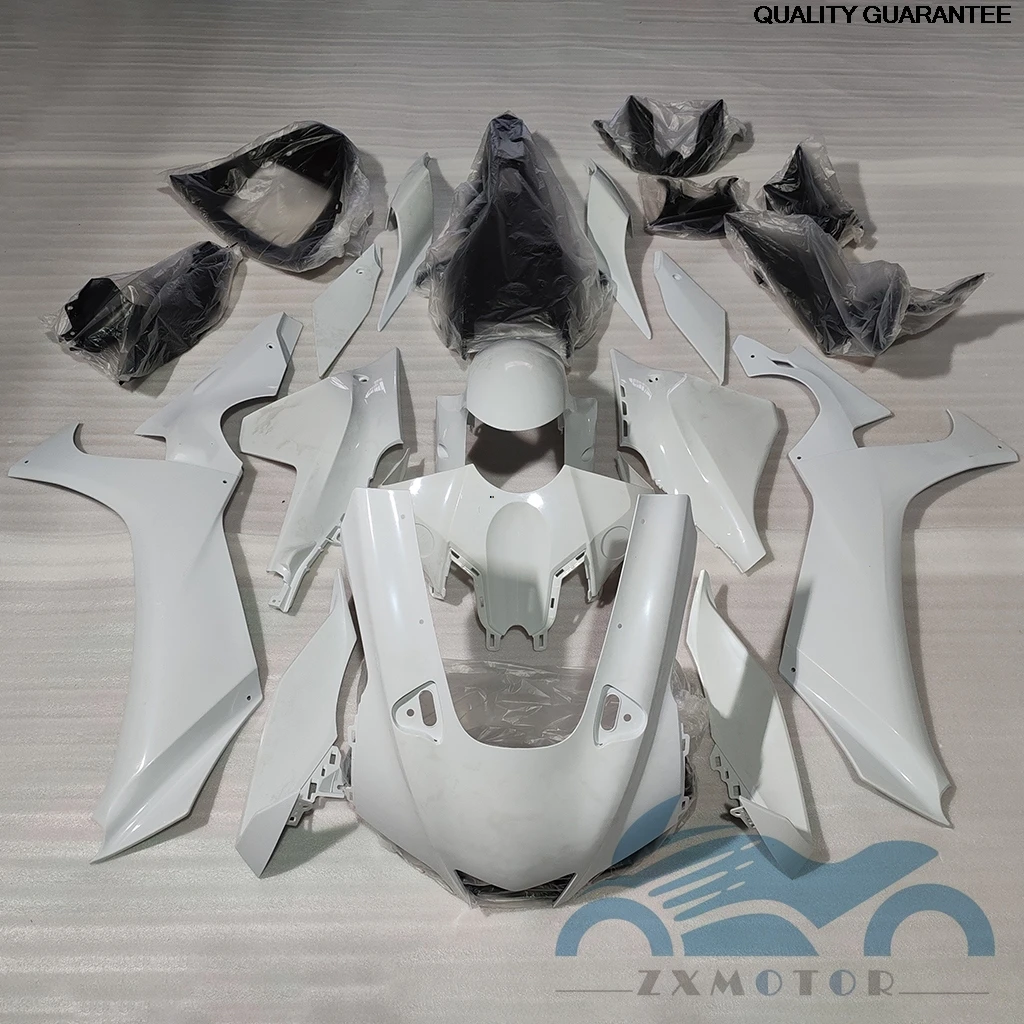 

Pure White Bodywork shell fairing kit for YAMAHA YZF-R1 2020 2021 YZF R1 YZFR1 Motorcycle ABSZXMT Mold ZZ05