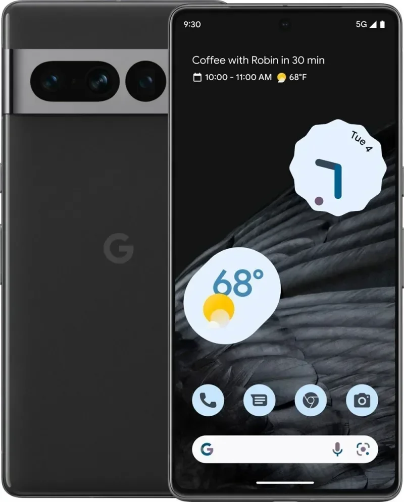 هاتف Google Pixel 7 Pro 5G الذكي بشاشة 6.7 بوصة وذاكرة وصول عشوائي 12 جيجابايت وذاكرة قراءة فقط 128/256 جيجابايت وذاكرة قراءة فقط NFC ثماني النواة Google Tensor G2 هاتف محمول أصلي غير مقفول