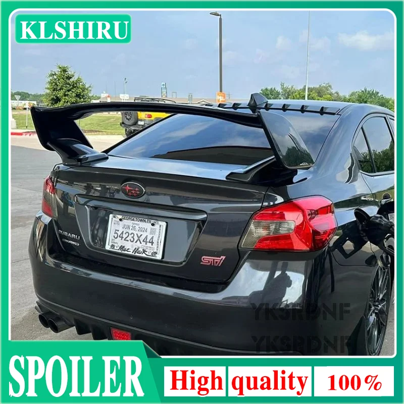 Для Subaru Impreza WRX STI VA GEN 5 2015-2021 годов: Спойлер на крышку багажника в оригинальном стиле, высококачественный, из АБС-пластика, неокрашенный