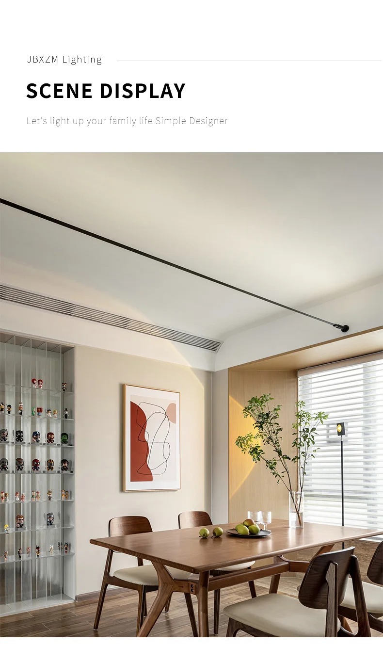 Minimalist LED Strips Lamp Skyline Corridor Ceiling Light Living Room Wall Lamp Long Line Decor Bedroom Nordic Home Lighting