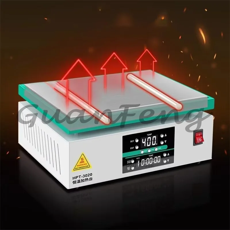 Adjustable Timed Heating Preheating Station, Phone Screen Separation & Welding Platform for Mainboard Repair