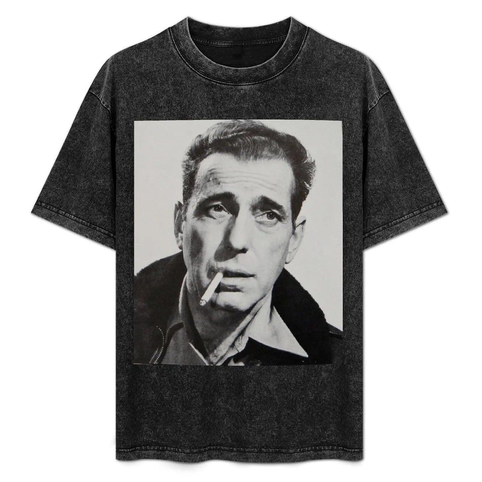 Humphrey Bogart legend T-Shirt Comfortable Basic Crew Neck Tee