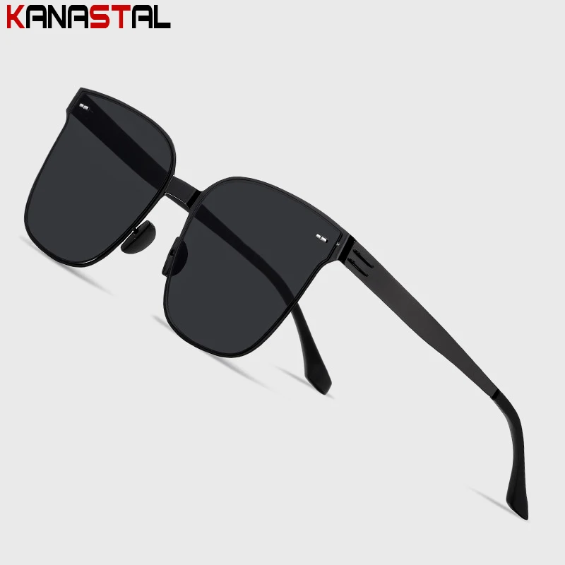 

Women Sunglasses Men UV400 Fashion Sun Glasses Metal Square Eyeglasses Frame Outdoors Beach Bike Travel Anti Glare Shade Eyewear