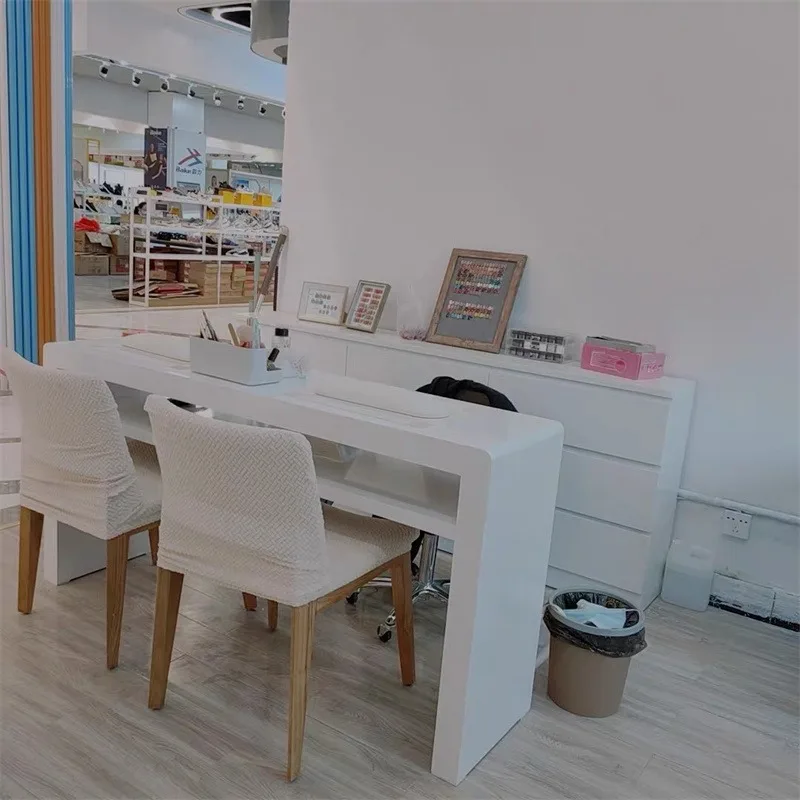 

Портативный стол, дизайнерская мебель, маникюр, секретарша, профессиональный стул для ногтей, декор для косметолога, туалетный столик для макияжа Tafel Nagels