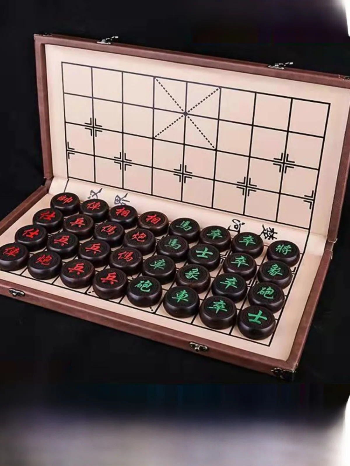 high-end-double-sided-rosewood-chess-set-real-wood-large-size-elderly-gift-box-portable-chessboard-traditional-chinese-game