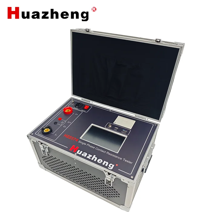Huazheng OEM Factory 400A Single Phase Contact Resistance Tester With  Circuit Breaker