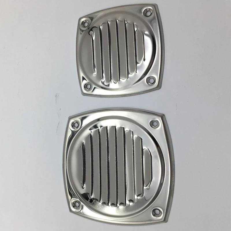 Marine Stainless Steel 304 Thru Vent Stamped Vent for Yacht Boat Marine Accessory Hardware,Small