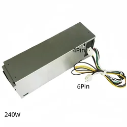 New PSU Power Supply For OptiPl 3050 3470 3060 3669 3650 5050 7050 6Pin H240ES-02 L240ES-00 J61WF DK87P