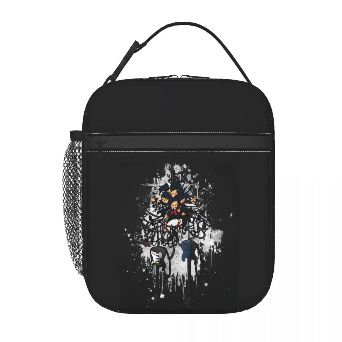 Custom Msi Mindless Hip Hop Punk Rock Self Indulgence Insulated Lunch Tote Bagn Electro Portable Thermal Cooler Food Lunch Box