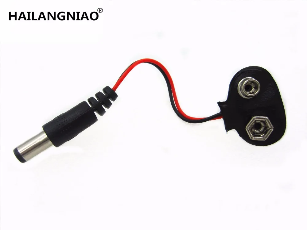 10 قطعة زر بطارية 9 فولت UNO R3 9 فولت موصل البطارية 9 فولت مشبك بطارية للمخزون عالي الجودة