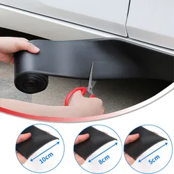 5/8/10cm Universal Car Door Sill Protective Sticker 4M Body Side Skirts Lip Anti Scratch For Car Door Edge Sill Trunk Protector
