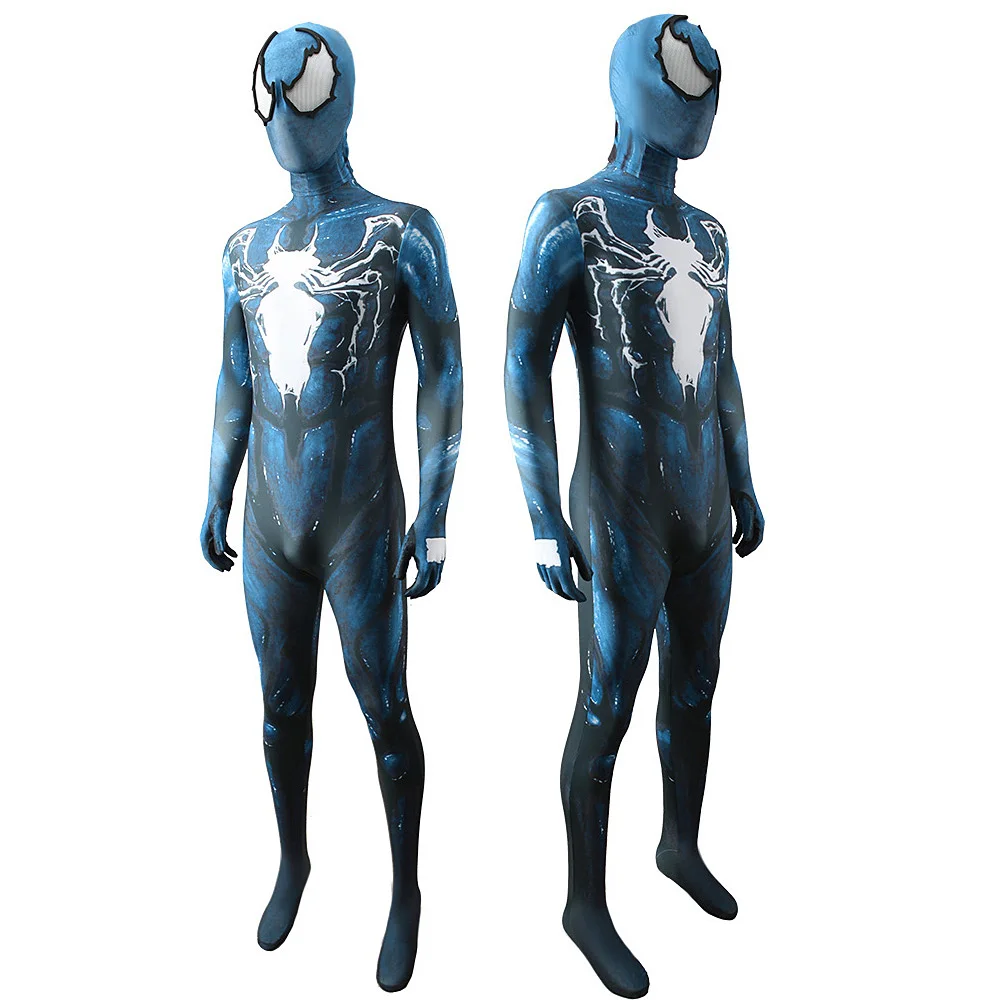 Venom 2 Traje Cosplay do Homem-Aranha, Que haja Carnificina, Spandex impresso 3D, Terno Fullbody Halloween, Zentai