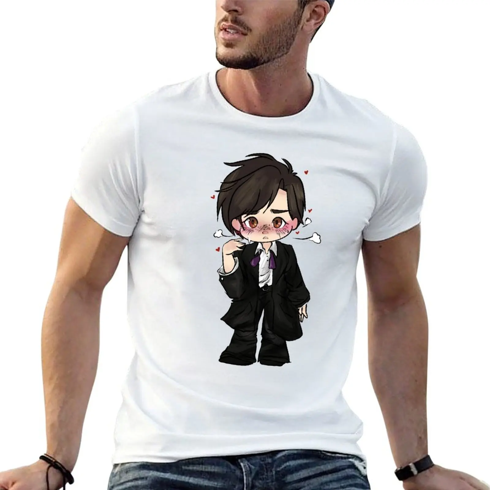 Chibi Arden St.Ives #7 T-Shirt Basic Short Sleeve T-Shirt for Men