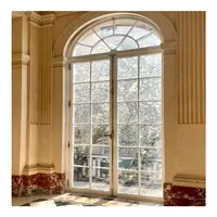 Smoke Proof Corrosion Resistant Kitchen French Door Excellent Workmanship French Hinged Doors High End Manual French Glass Doors 5