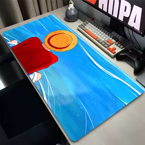 Mouse Pad Gaming Carpet O-one P-piece Luffy Anime Keyboard Pads Mousepad Mouse Pads Laptop Extended Desk Mat for LOL Gamer Gift