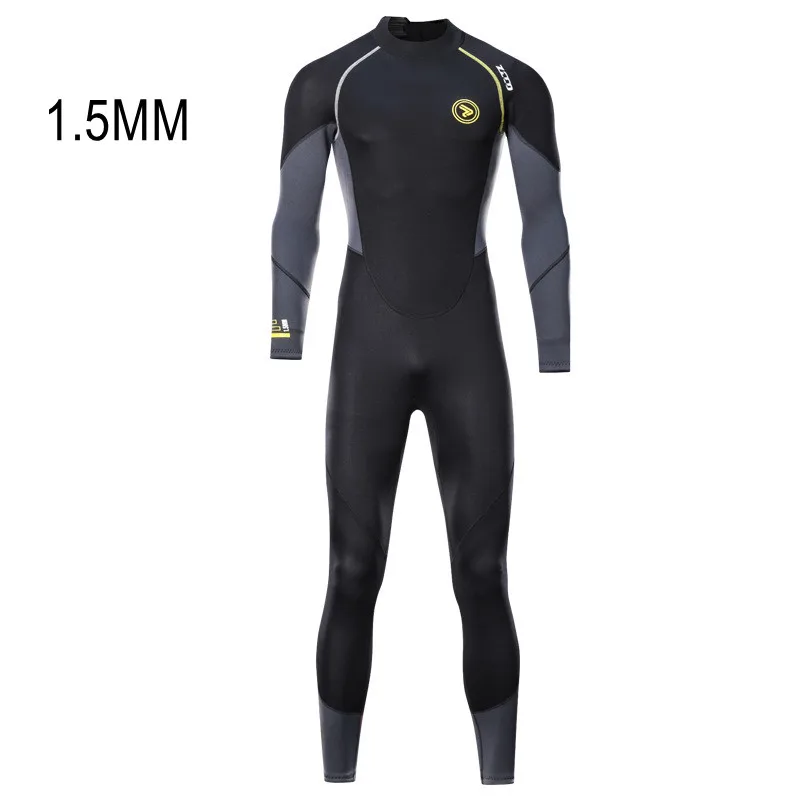 

1.5MM Scuba Long Sleeve Water Sports Spearfishing Kayaking Swim Diving Suit Neoprene Full Body UnderWater Hunting Drift WetSuit