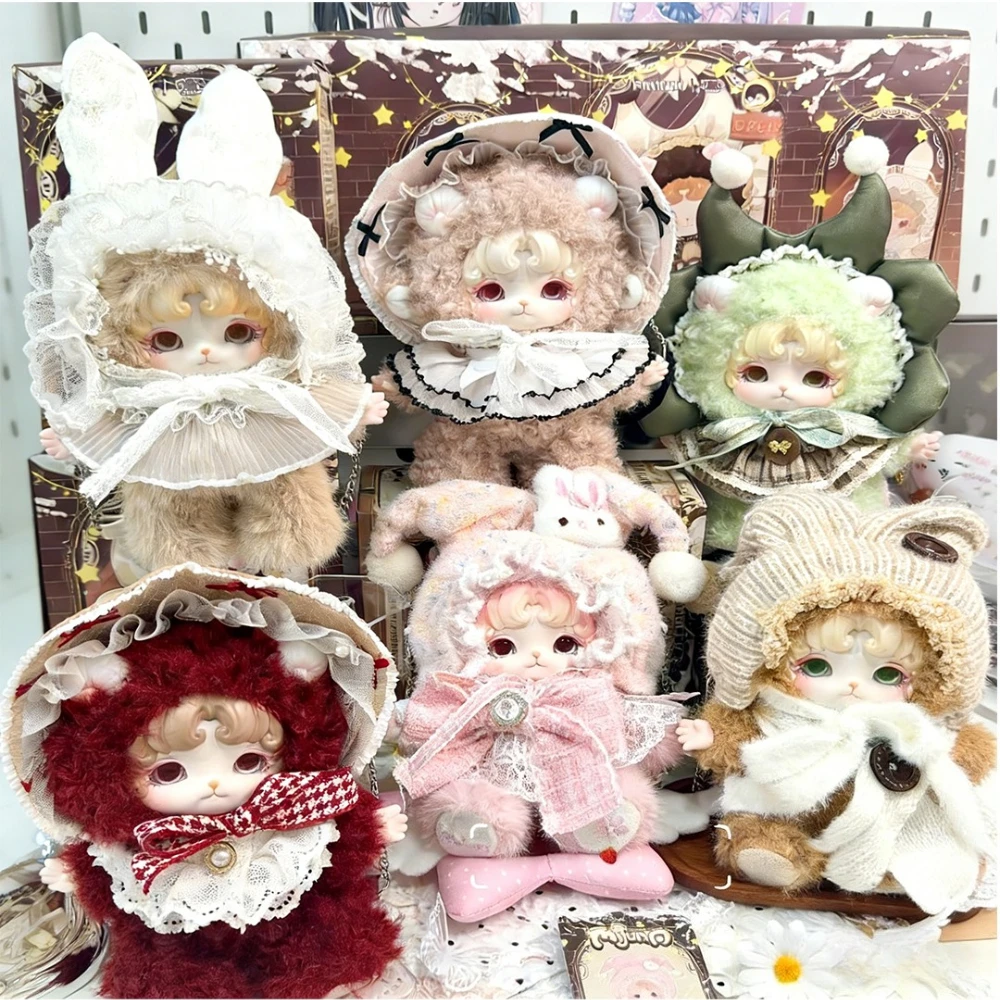 

Mijuan Fluffy Dream Series Blind Box Cute Desktop Ornament Doll Trendy Play Figure Decoration Surprise Bag Birthday Gift