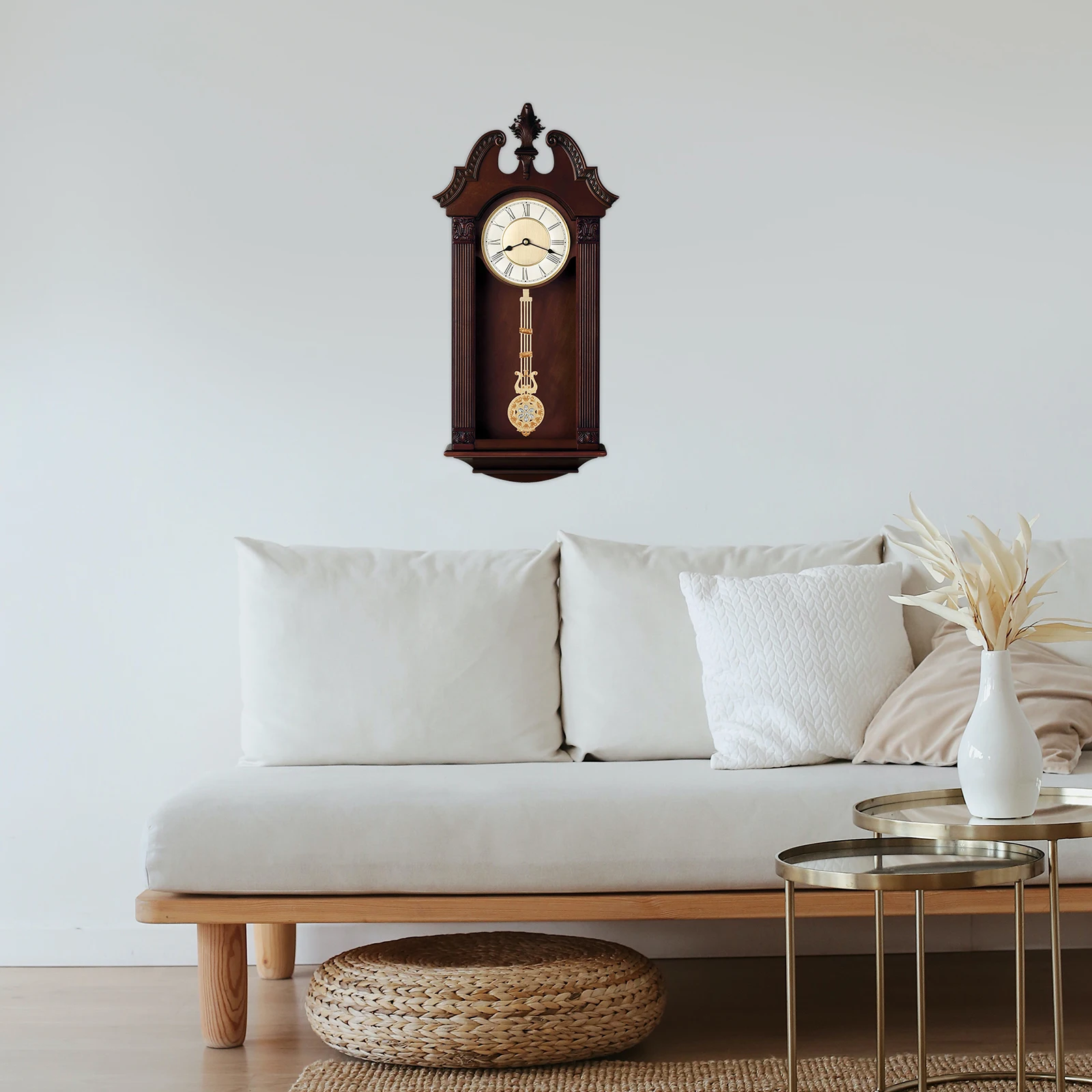 

Plastic Wall Clock Pendulum Replacement Durable Silent Swinging Clock Movement Part DIY Repair Accessories Home Decoration