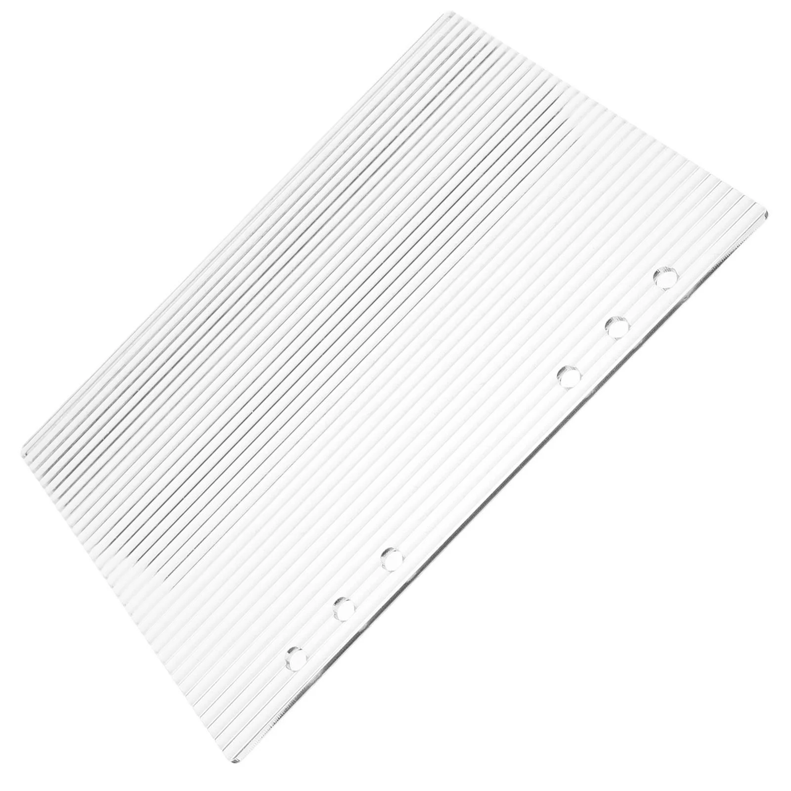 Acryl Notebook Cover A5 Bindmiddel 6-Ring Shell Budget Bindmiddel Notebook Cover Bindmiddel Notebook Shell Bindmiddel Cover voor Home Office Su