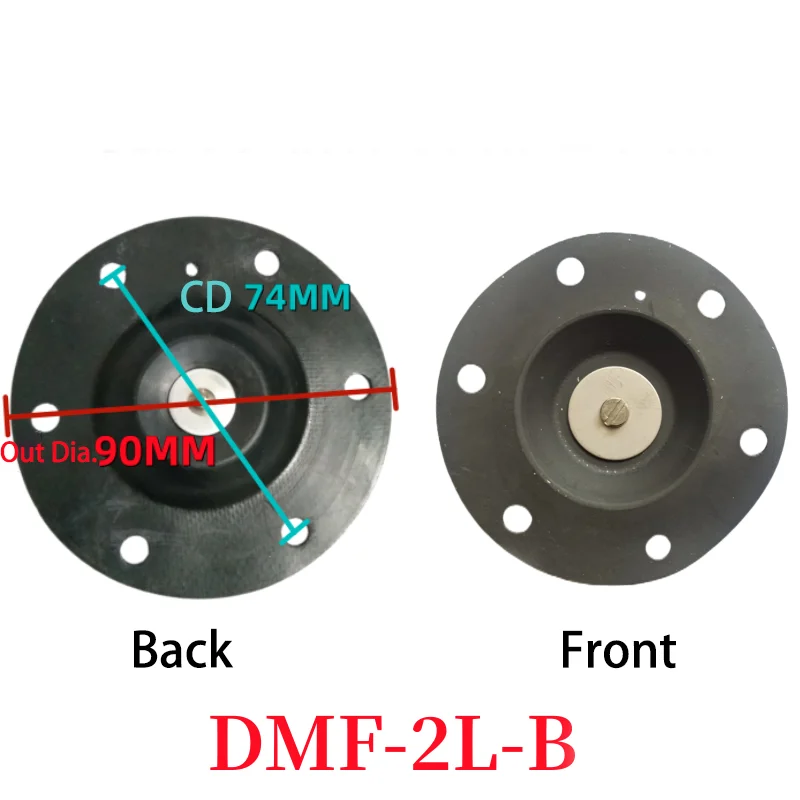 

NBSANMINSE DMF/MCF-Z-25/40/62/76S NBR Material GOYEN Electromagnetic Pulse Valve Diaphragm Bag Type Right Angle Type Free Ship