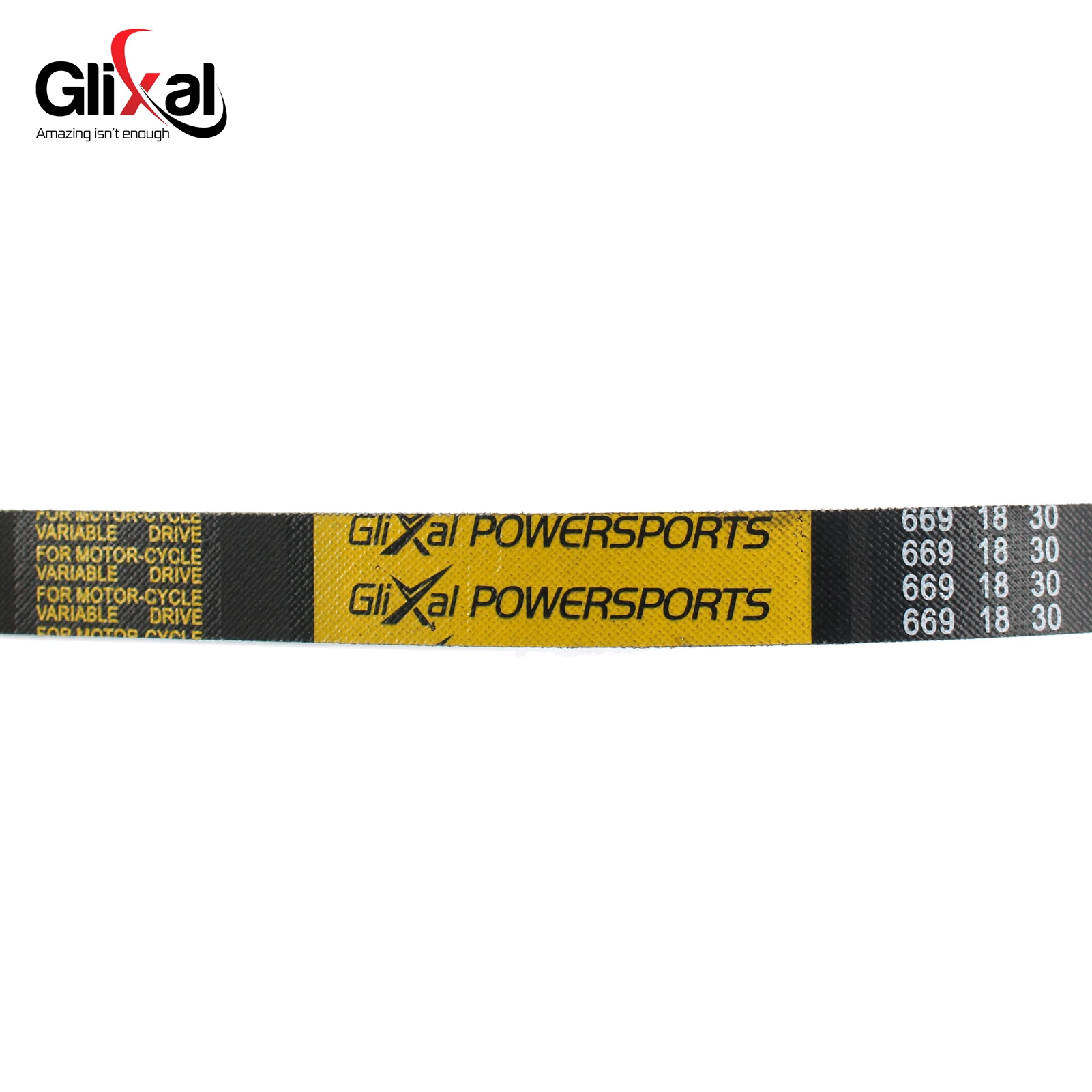 Glixal CVT Drive Belt para Scooter chinês, ciclomotor ATV Go-kart 139QMB 139QMA motor, GY6 49cc 50cc 80cc 100cc 669 18 30