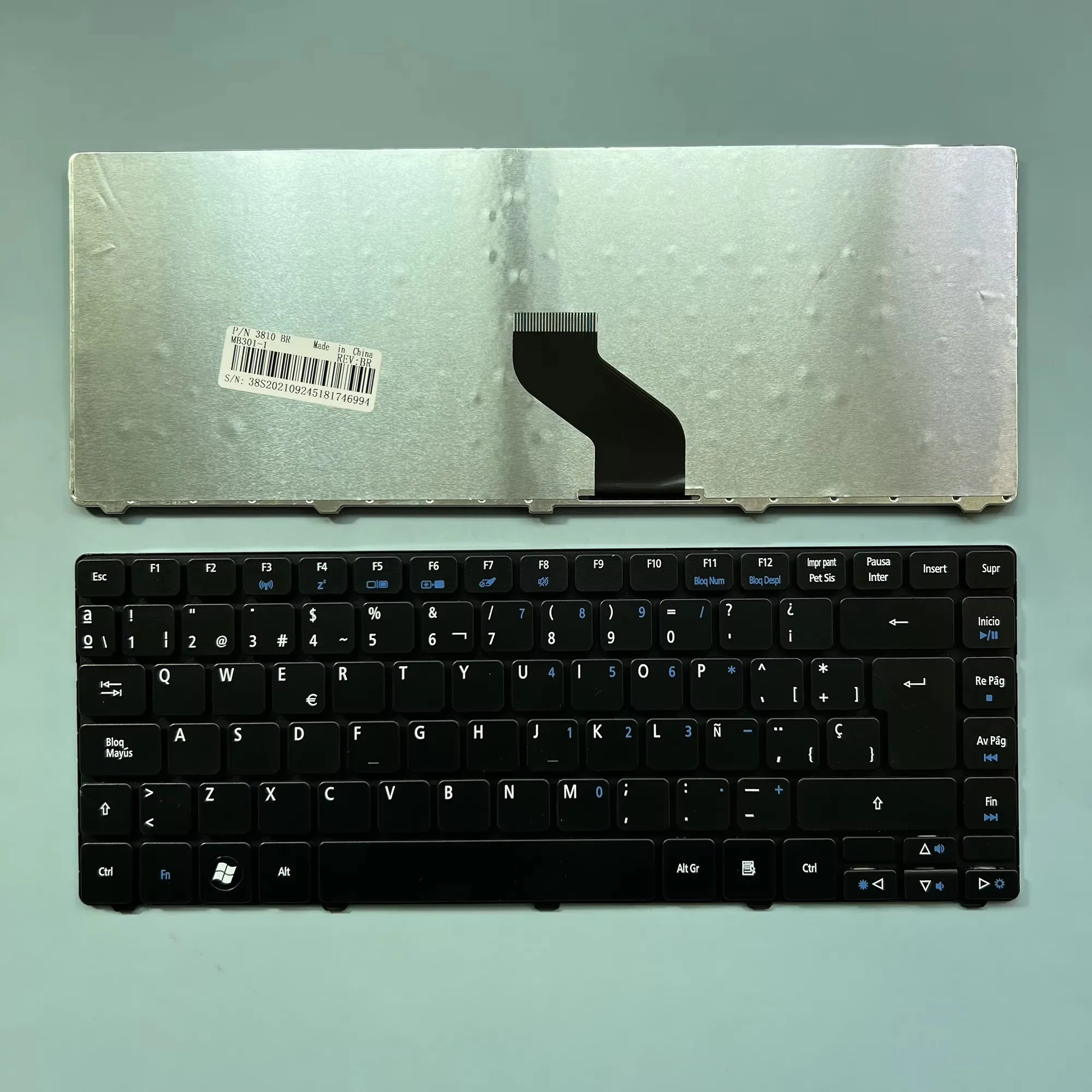 

3810 Spanish Keyboard For ACER Aspire 3810 3810T 4743G 4750G 4736 4739Z 4820TG 4740G 4741G 4743G Laptop SP