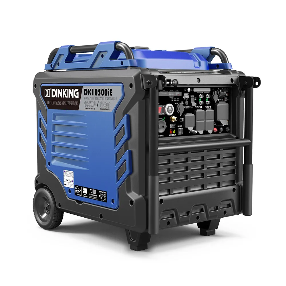 Factory Silent Series 10kw DK10500iE Electric Start Inverter New Dual Fuel Optional