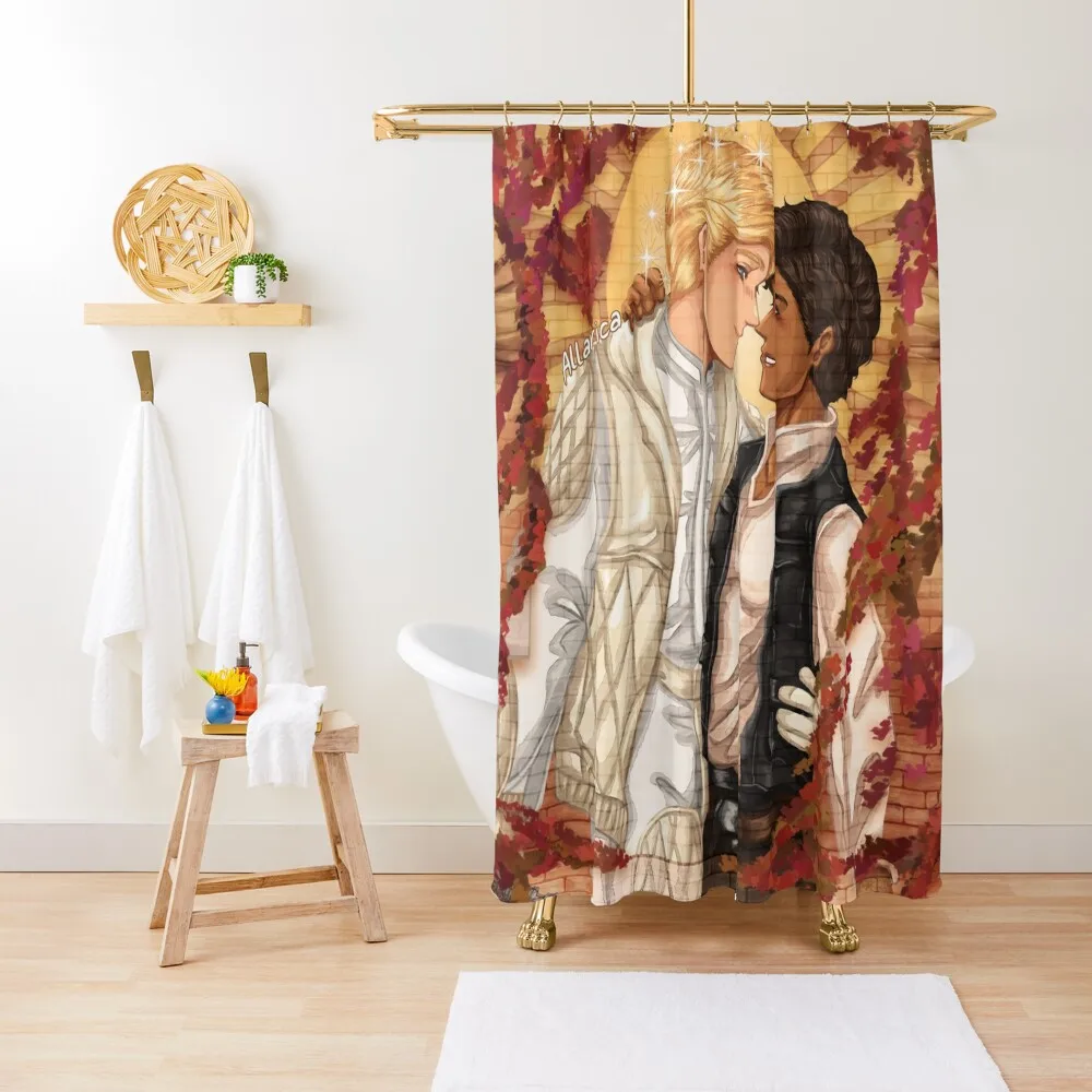 

Alex and Henry: Never Tell Me The Odds Shower Curtain Funny Shower Bathroom And Shower Products Curtain
